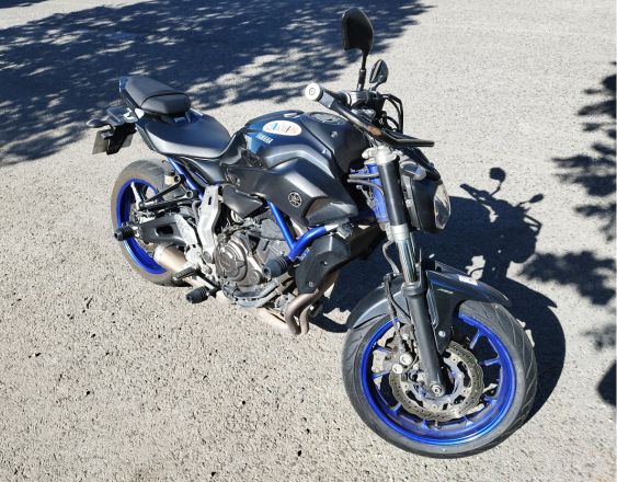 claxon yamaha mt07